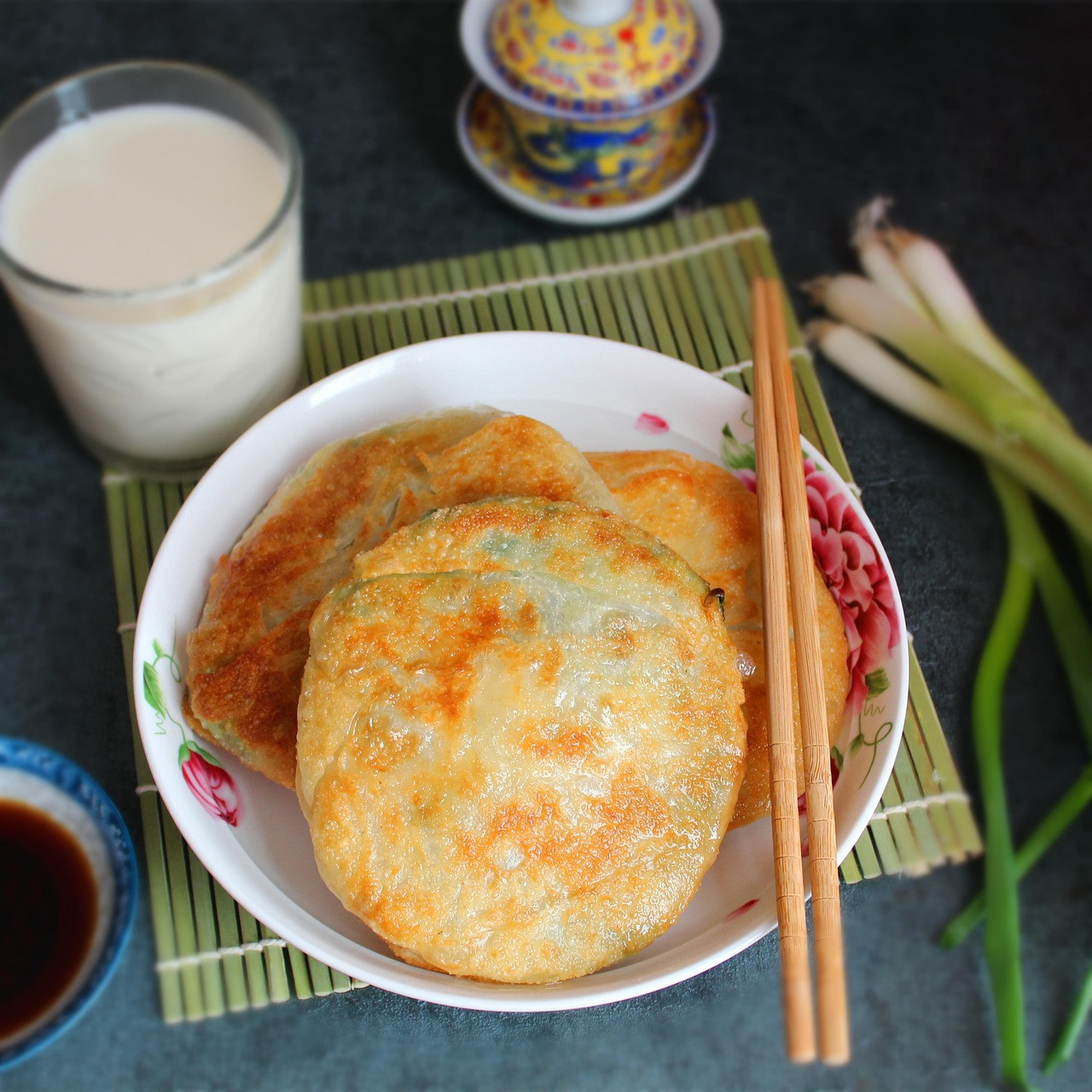 scallion pancake, pancake, breakfast, scallion pancake, scallion pancake, scallion pancake, scallion pancake, scallion pancake