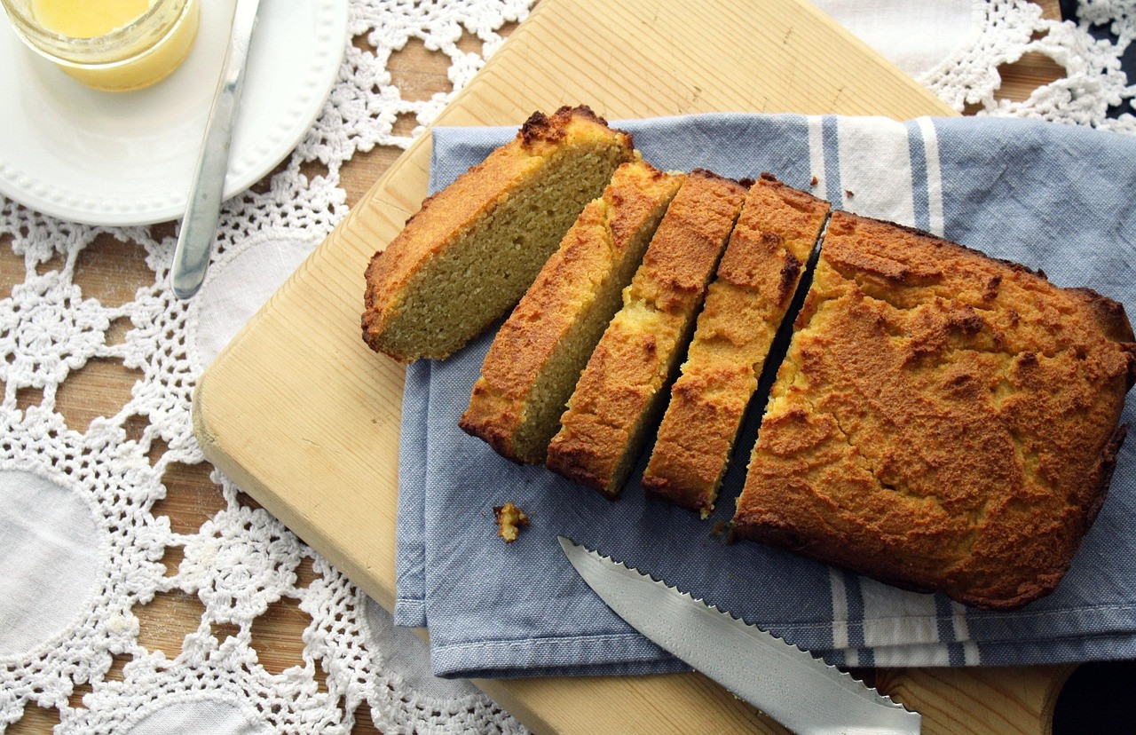 bread, gluten free, homemade, coconut flour, healthy, gluten-free, food, bakery, loaf, cooking, tasty, baking, rustic, recipe, cuisine, culinary, baked goods, breakfast, nutrition, fresh, kitchen, cutting board, wooden, butter, ghee, table, ghee, ghee, ghee, ghee, ghee