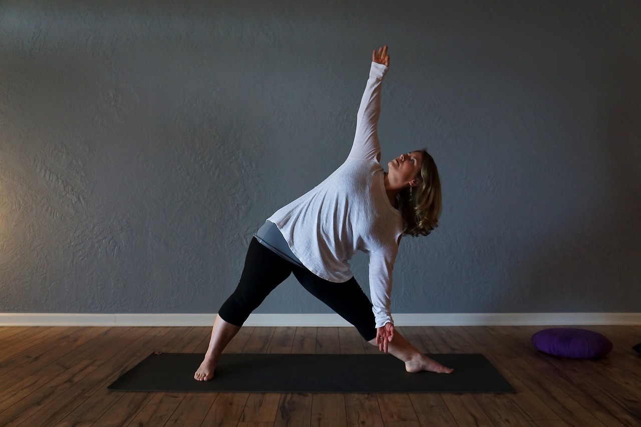 people, girl, alone, exercising, stretching, inside, floor, mat, pillow, fitness, health, stretching, stretching, stretching, stretching, stretching, mat