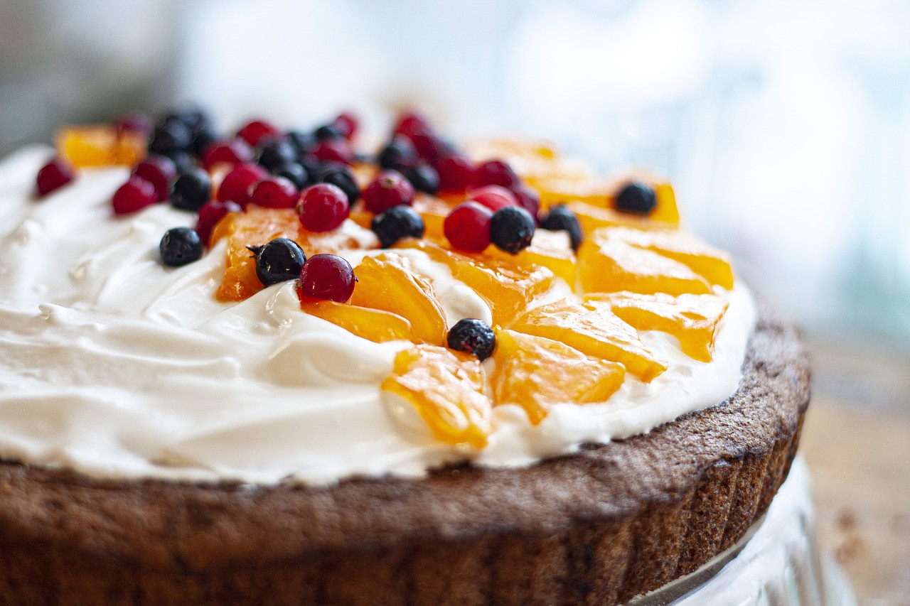 cake, tart, berries, cream, whipped cream, fruits, dessert, cake, cake, cake, cake, cake