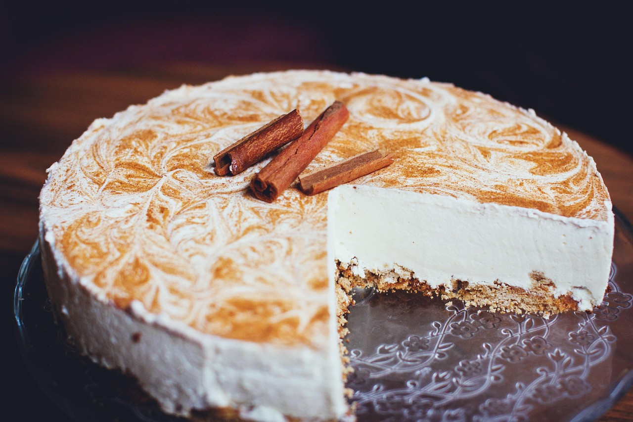 cake, cheesecake, cinnamon sticks, cinnamon, pastry, sweet, close up, eat, slice, sliced cake, delicious, food, plate, food photography, cake, cake, cake, cake, cake, cheesecake