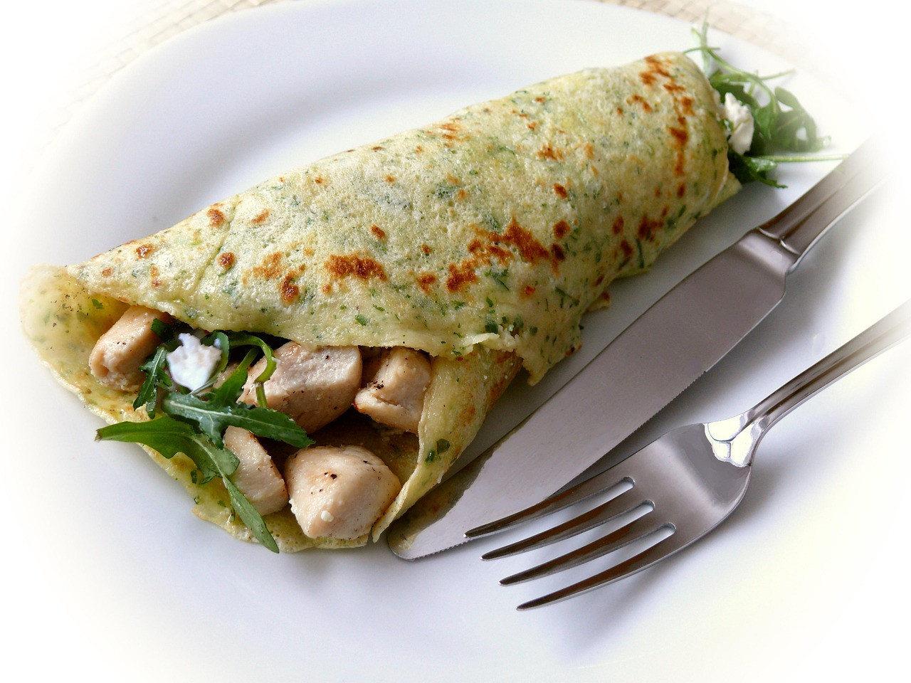 pancakes, crepes, filled, pancake, meal, hearty, chicken breast fillet, rocket, sheep cheese, yummy, pancakes, pancakes, pancakes, pancakes, crepes, crepes, crepes, crepes, crepes, pancake, rocket