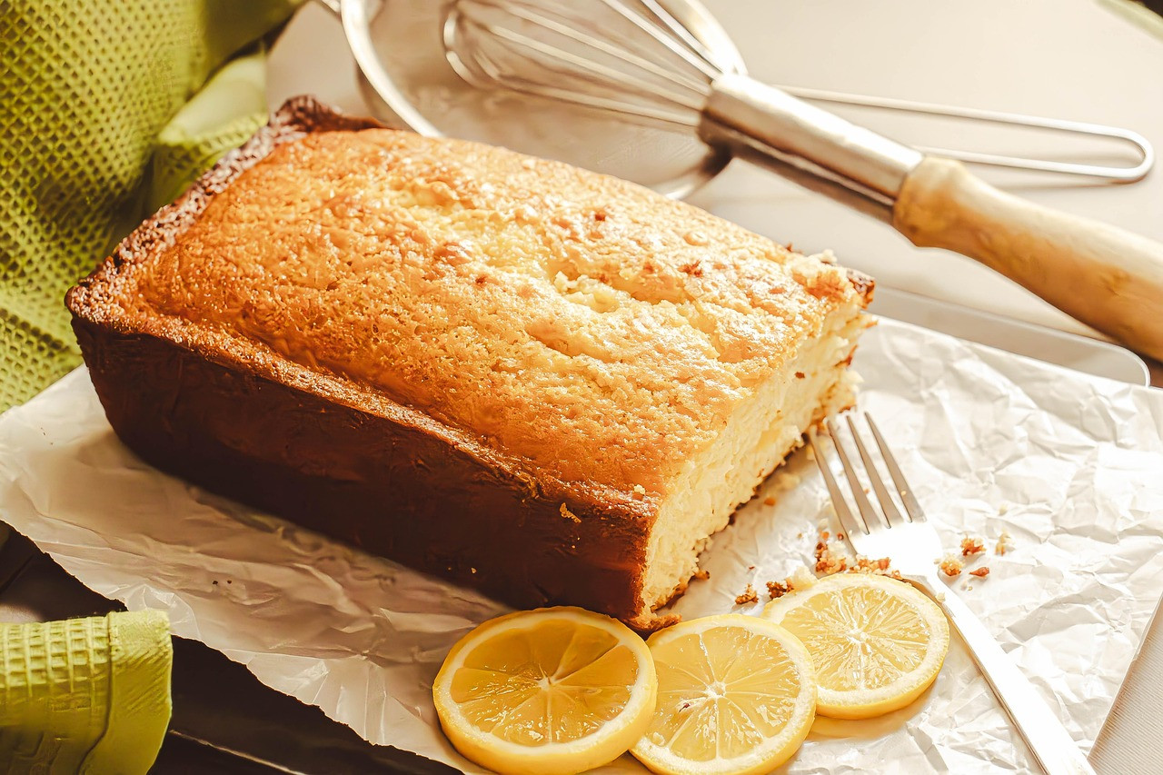 lemon cake, cake, dessert, lemon, bakery, sweet, food, bread, baking
