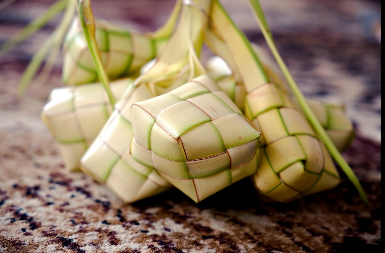 ketupat, kupat, tipat, handmade, food, javanese rice cake, palm leaf pouch, ketupat, ketupat, ketupat, ketupat, ketupat