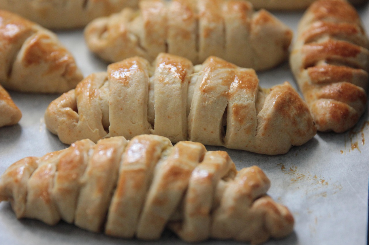 pastry, gorąco, jedzenie, bułeczki, świeży, pyszne, tradycyjne, kuchnia, smakosz