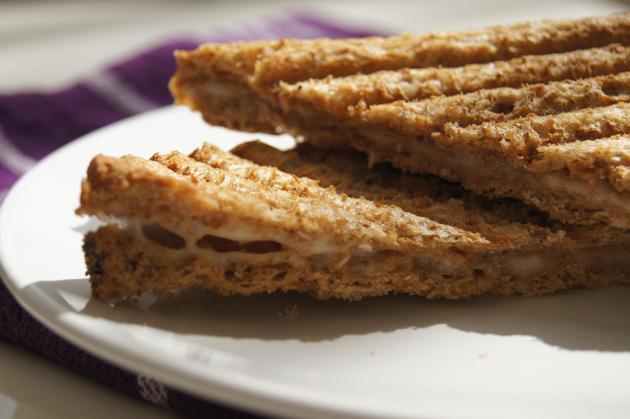 food, bread, grilled cheese sandwich, cheese, breakfast, sandwiches