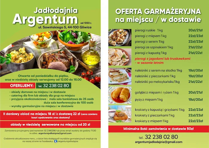 Argentum - Restauracja Gliwice