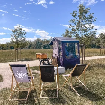 Bike Cafe w Lasku Marcelinskim - Kawiarnia Poznań