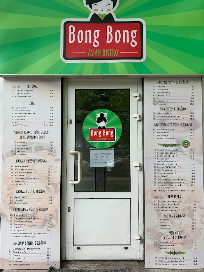 Bong Bong Wierzbno - Restauracja Warszawa