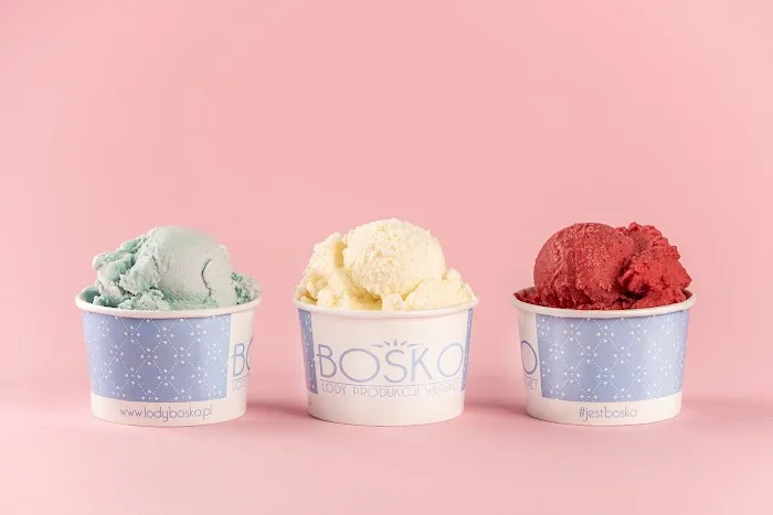 BOSKO Warszawa, Praga - Lody Produkcji Własnej - Restauracja