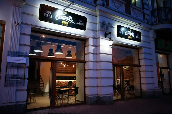 Cesarska: Pizzeria i samoobsługowy pub - Restauracja Sosnowiec