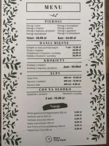 Cichy Kącik - Restauracja Mysłowice