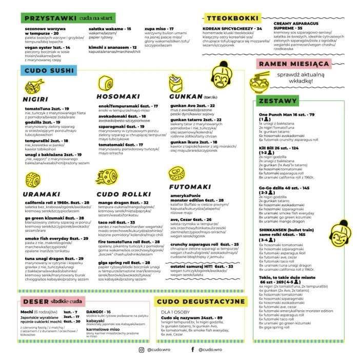 CUDO Wrocław - Restauracja