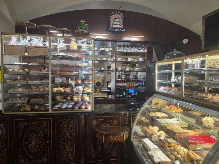 Cukiernia i kawiarenka Pod Arkadami 1971 - Restauracja Kraków