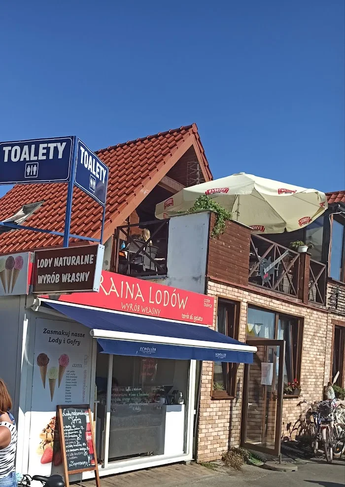 Czarny Rożek - lody naturalne - Restauracja Hel