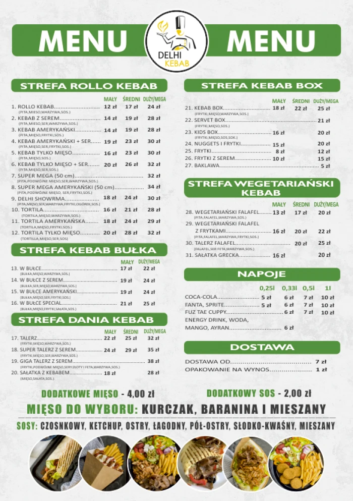 Delhi kebab - Restauracja Wałbrzych