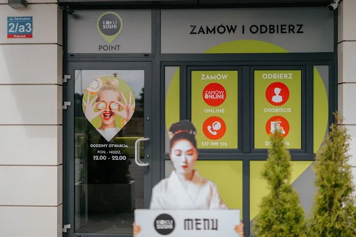 Dowóz i odbiór osobisty KOKU Sushi ul. Zachodnia - Restauracja Białystok
