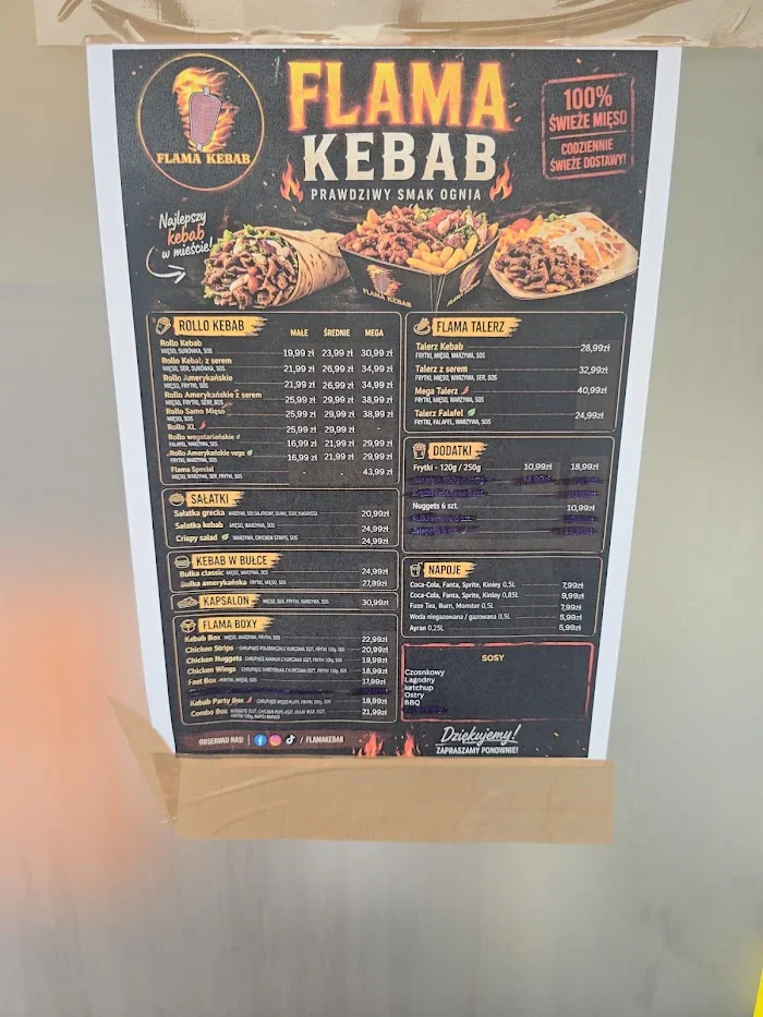 Flama kebab - Restauracja Zielona Góra