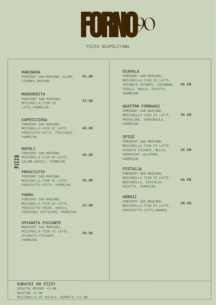 Forno90 - Restauracja Legnica