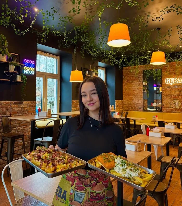 Gęba w niebie, Burgery & Pizza. Świętojańska 21 - Restauracja Białystok