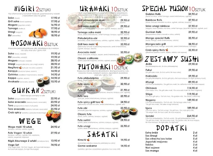 Geki Sushi, CH Gołąbkowice, Nowy Sącz - Restauracja