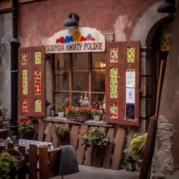 Gospoda Kwiaty Polskie restauracja Stare Miasto Warszawa kuchnia polsk