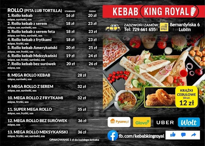 Kebab King Royal - Restauracja Lublin