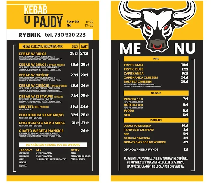 Kebab U Pajdy Rybnik - Restauracja