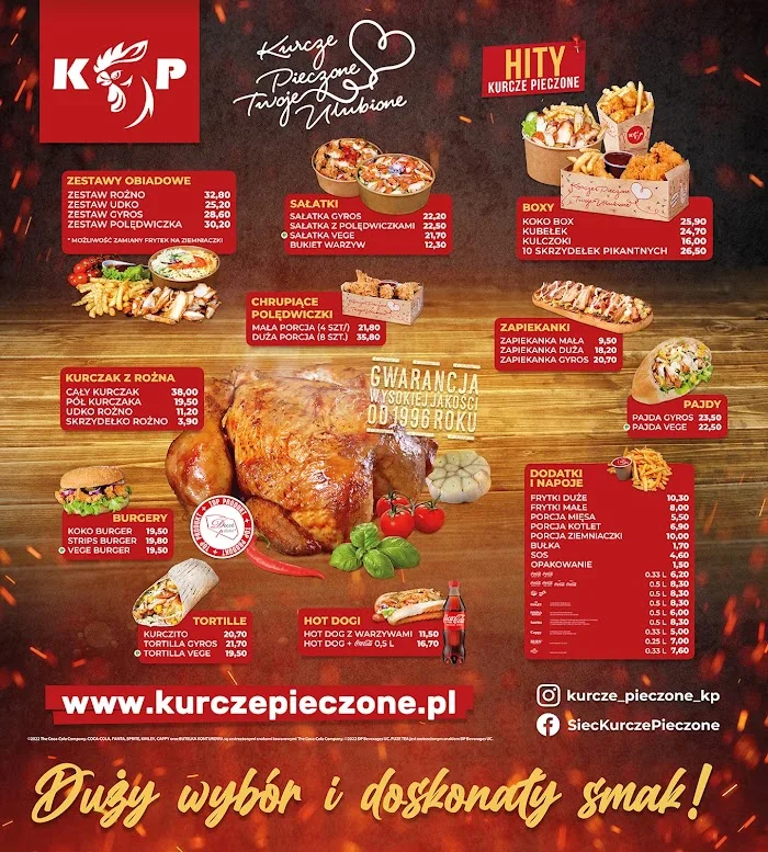 Kurcze Pieczone - Restauracja Lubin