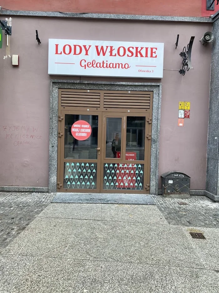 Lody Włoskie Gelatiamo - Restauracja Wrocław