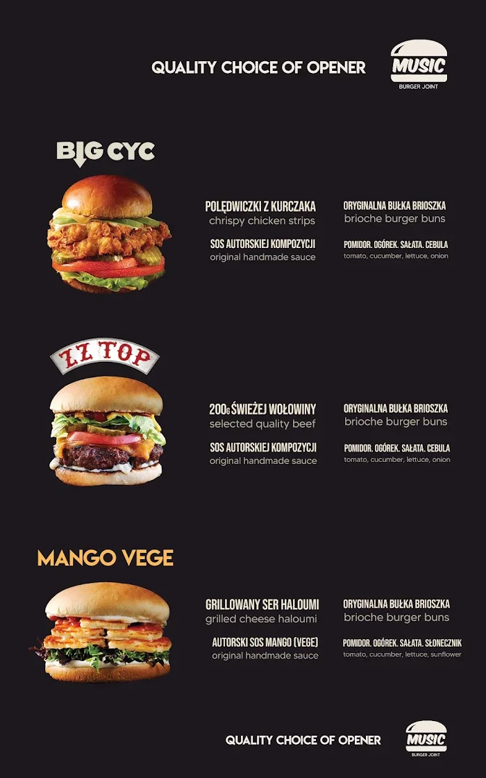 MusicBurger - Restauracja Gdynia