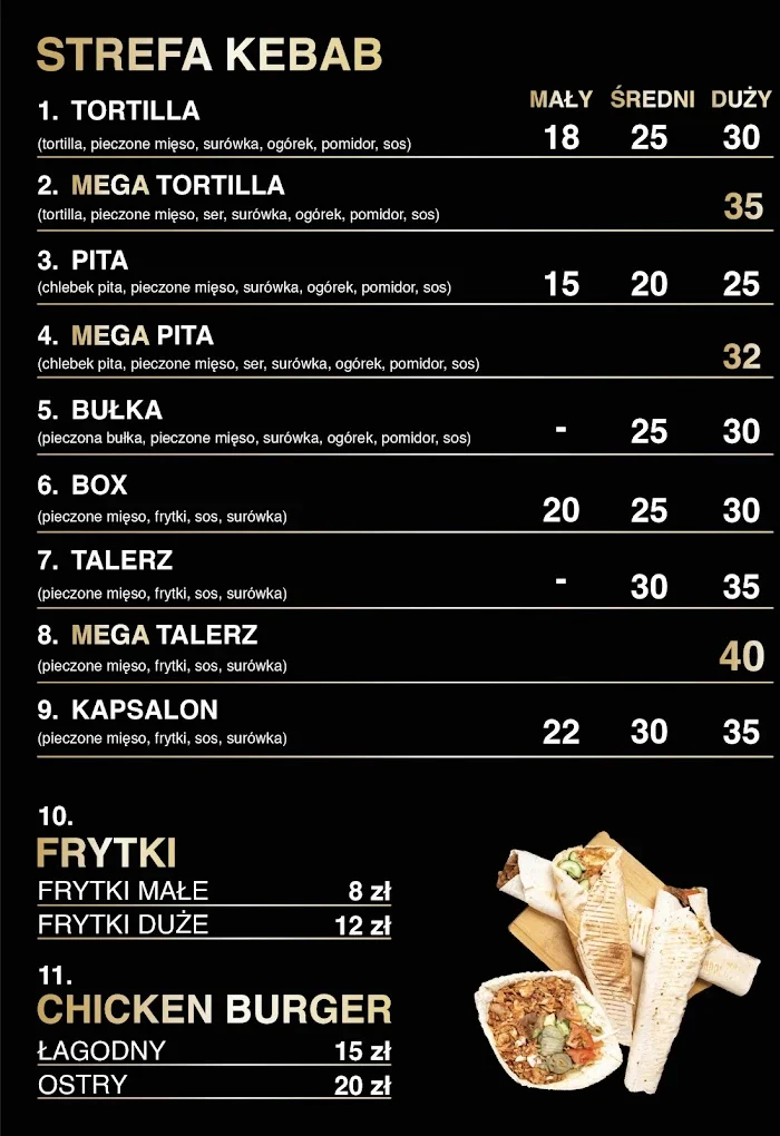Premium Kebab & burger - Restauracja Iława