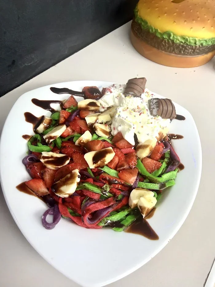 Rainbow burger - Restauracja Kalisz