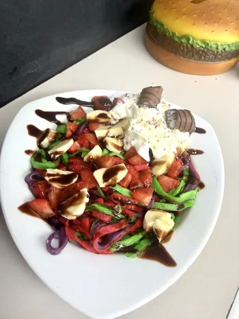 Rainbow burger - Restauracja Kalisz