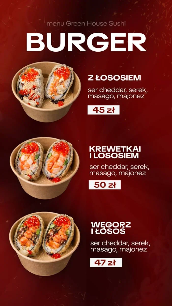 Sushi Green House - Restauracja Gdynia