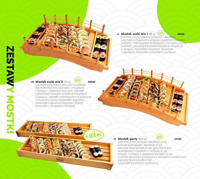 Sushi Poznań - KOKU SUSHI ul. Taczaka 17 - Restauracja