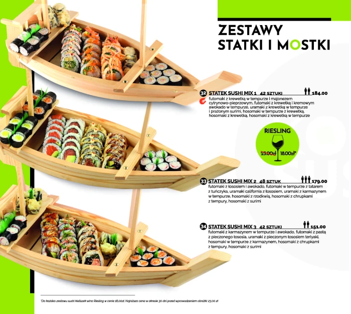 Sushi Poznań - KOKU SUSHI ul. Taczaka 17 - Restauracja