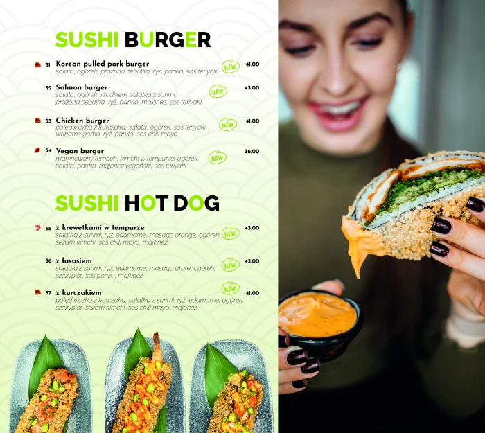 Sushi Poznań - KOKU SUSHI ul. Taczaka 17 - Restauracja